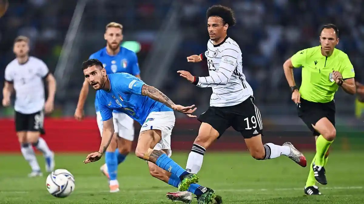 Германия сыграла вничью с Италией в первом матче Лиги Наций.