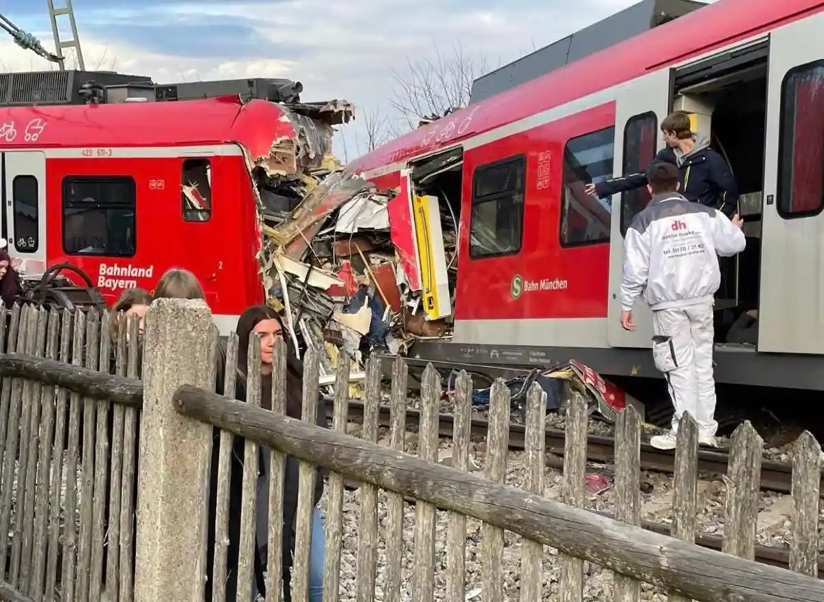 Машинист грубо нарушил правила безопасности. Отчет о февральском столкновении поездов в Мюнхене.