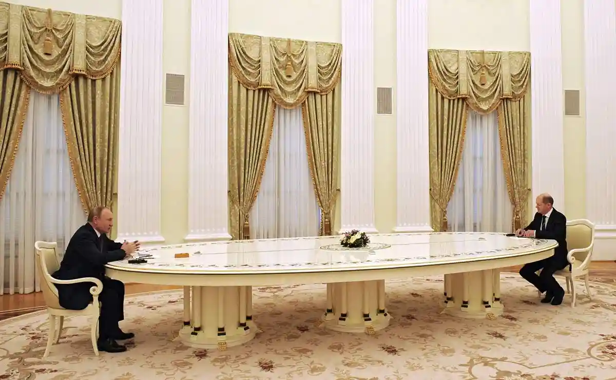 Олаф Шольц обещал остановить Путина. Фото: kremlin.ru