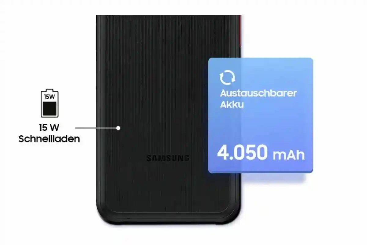 Galaxy XCover 6 Pro будет со съемным аккумулятором. Фото: samsung.com