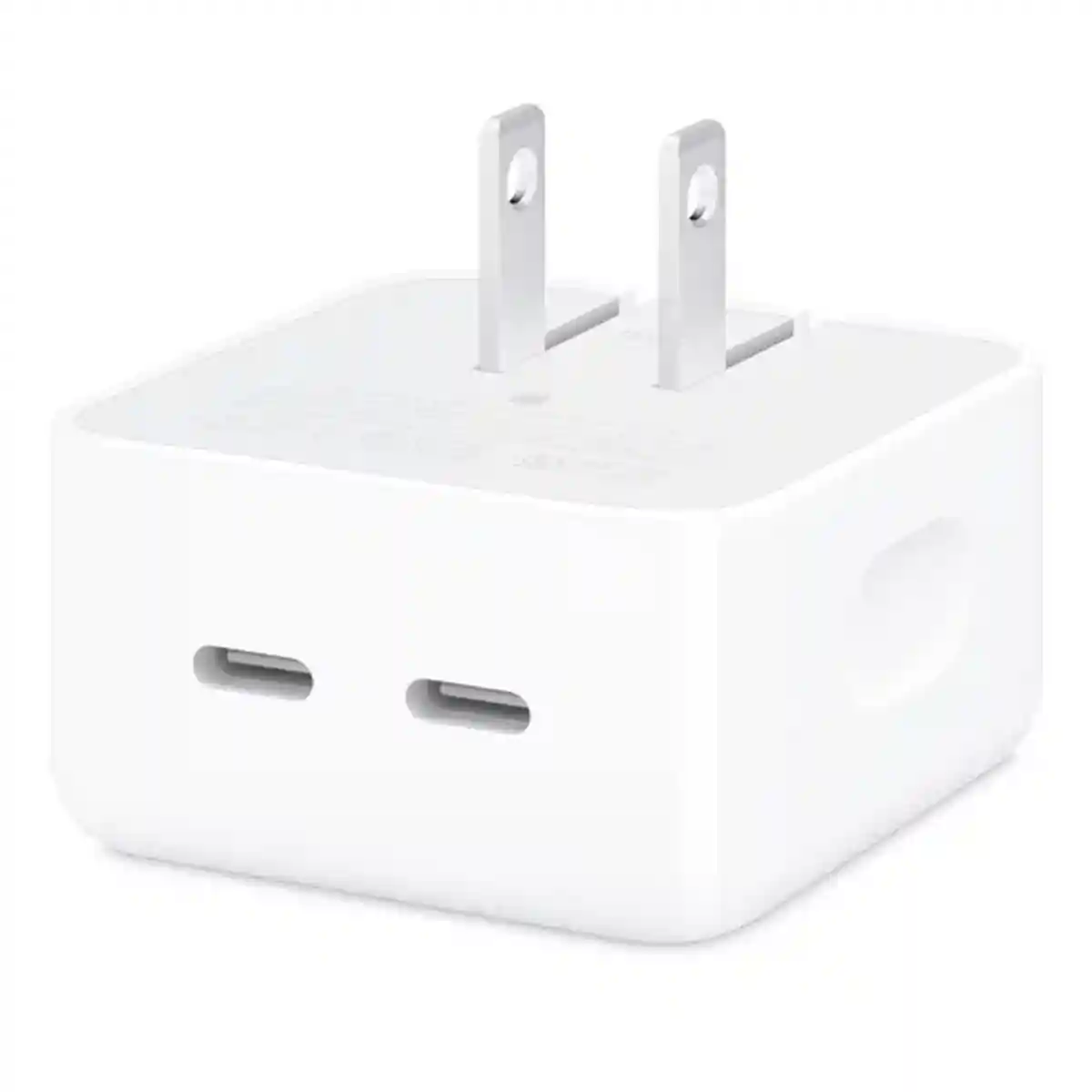 Блок питания с двумя портами USB Type-C от Apple. Фото: скриншот / apple.com