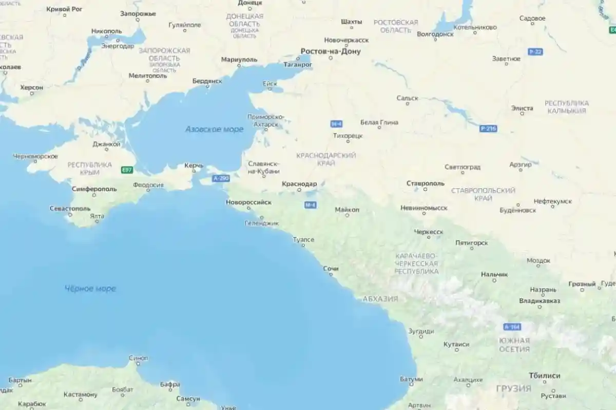 «Яндекс.Карты» перестали показывать государственные границы