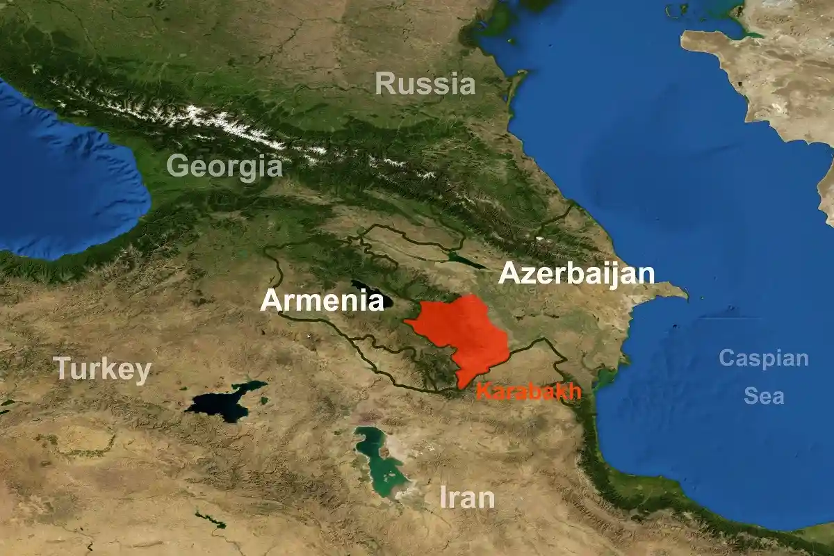 Спорная территория Нагорного Карабаха. Фото: Viacheslav Lopatin / shutterstock.com