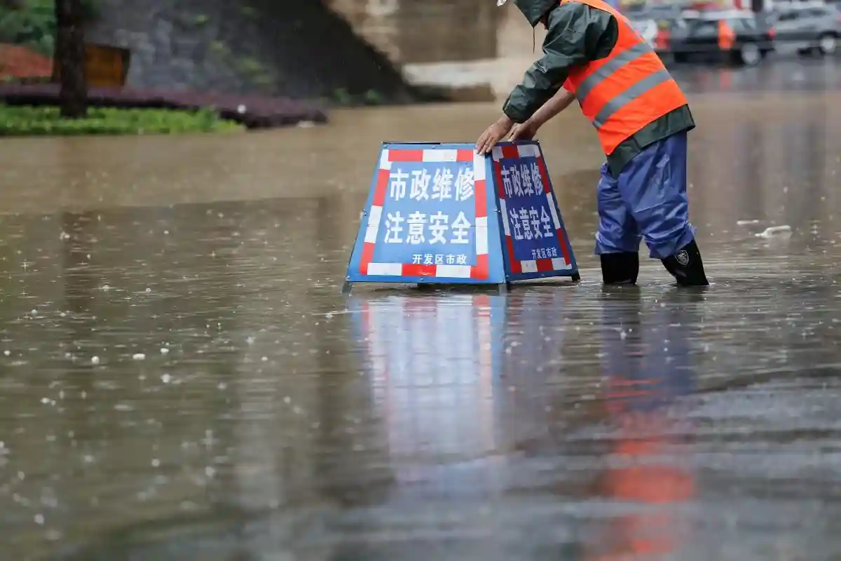 Наводнение в Китае. Фото: humphery / shutterstock.com