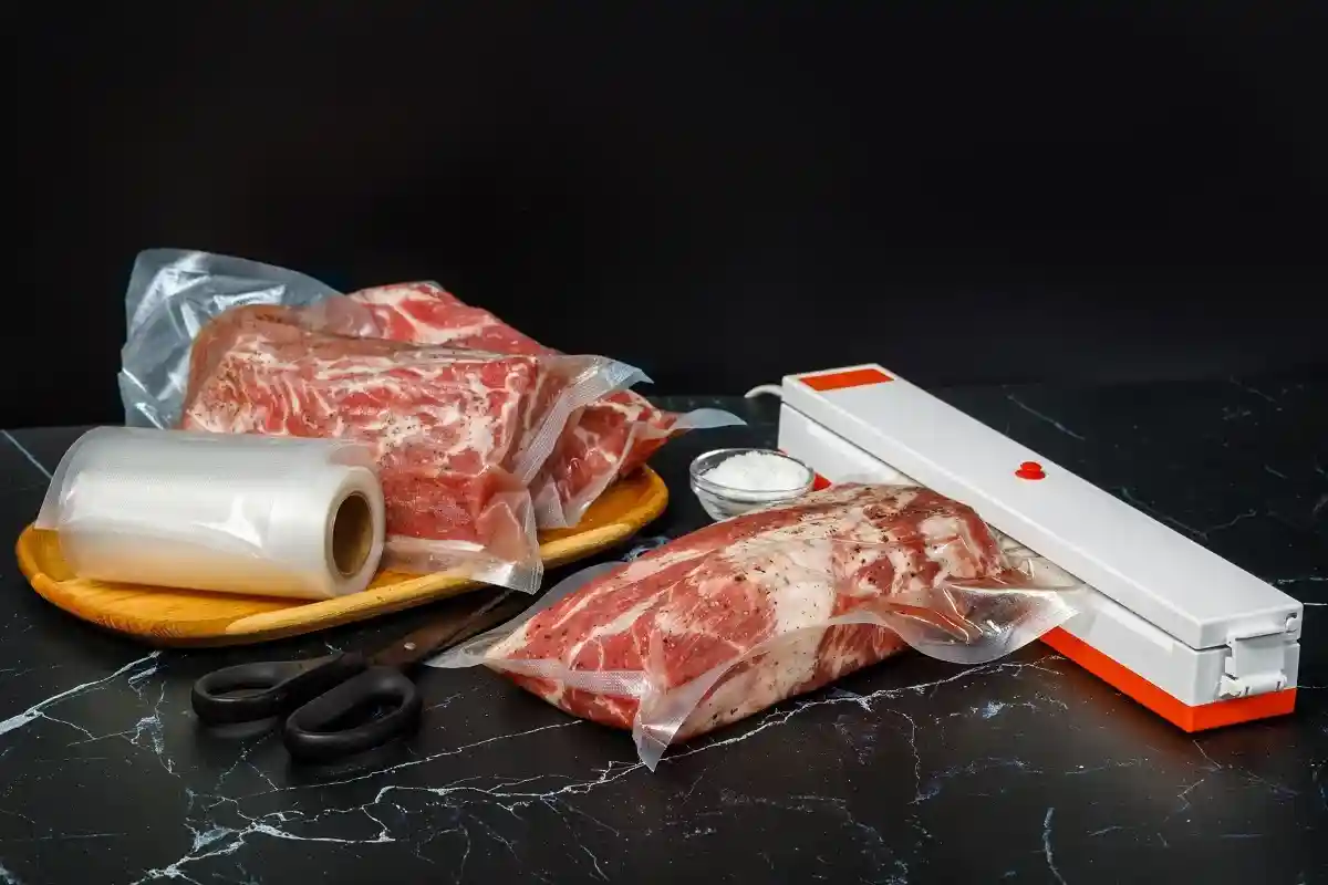 Как разморозить мясо: используйте вакууматор для заморозки. Фото: Natali _ Mis / Shutterstock.com