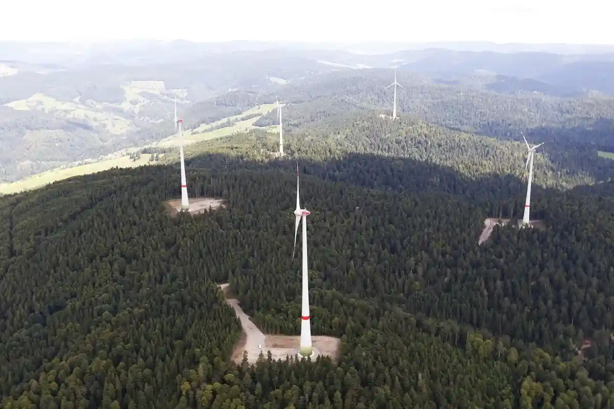 Каждый второй киловатт-час энергии в Германии — зеленый. Половина из них выработана при помощи энергии ветра. Фото: theapflueger / shutterstock.com 