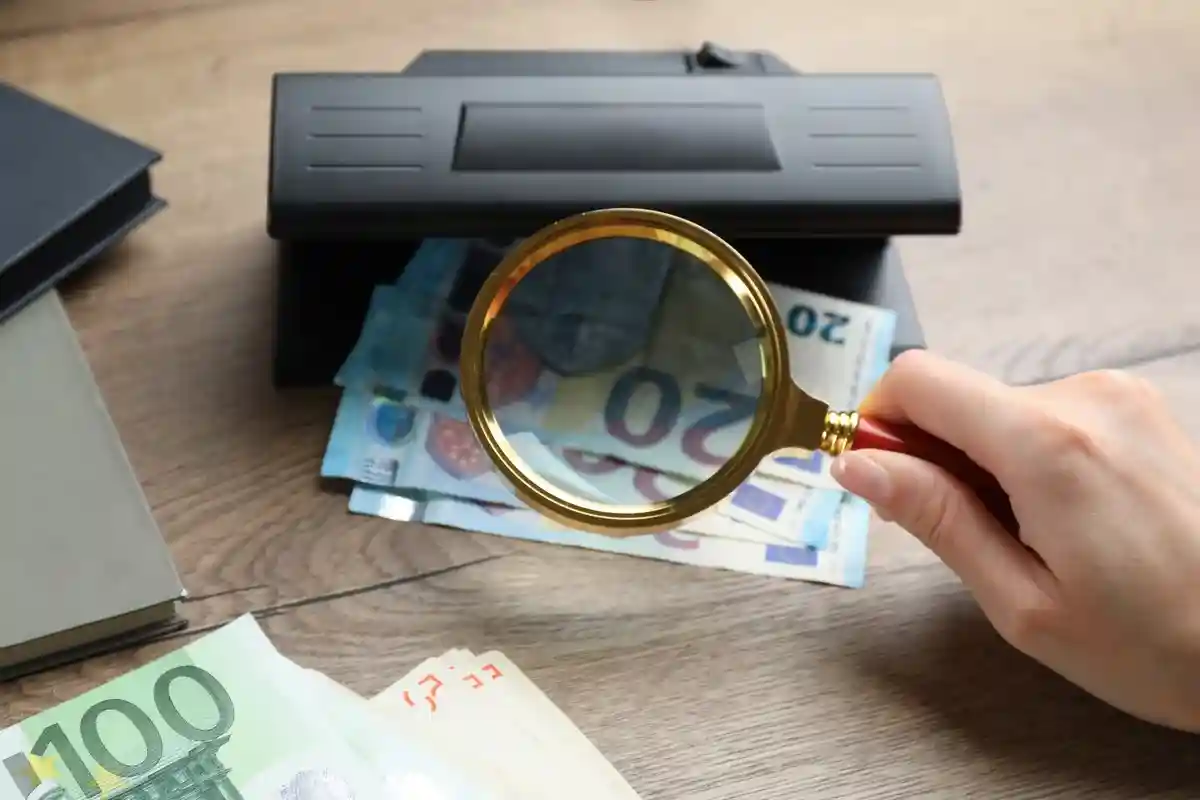 Количество фальшивых денег в Германии