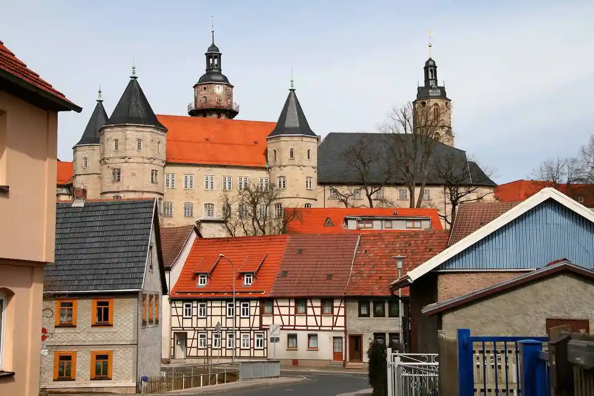 Замок Бертольдсбург в Шлейзингене. Фото: Krajo at German Wikipedia / commons.wikimedia.org