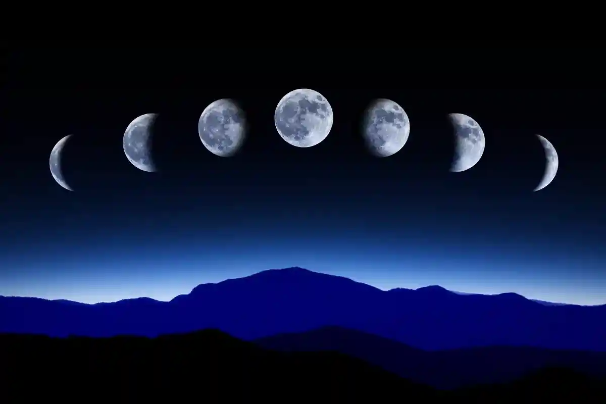 Лицо Луны на нашем небе меняется ежедневно. Фото: David Carillet / shutterstock.com