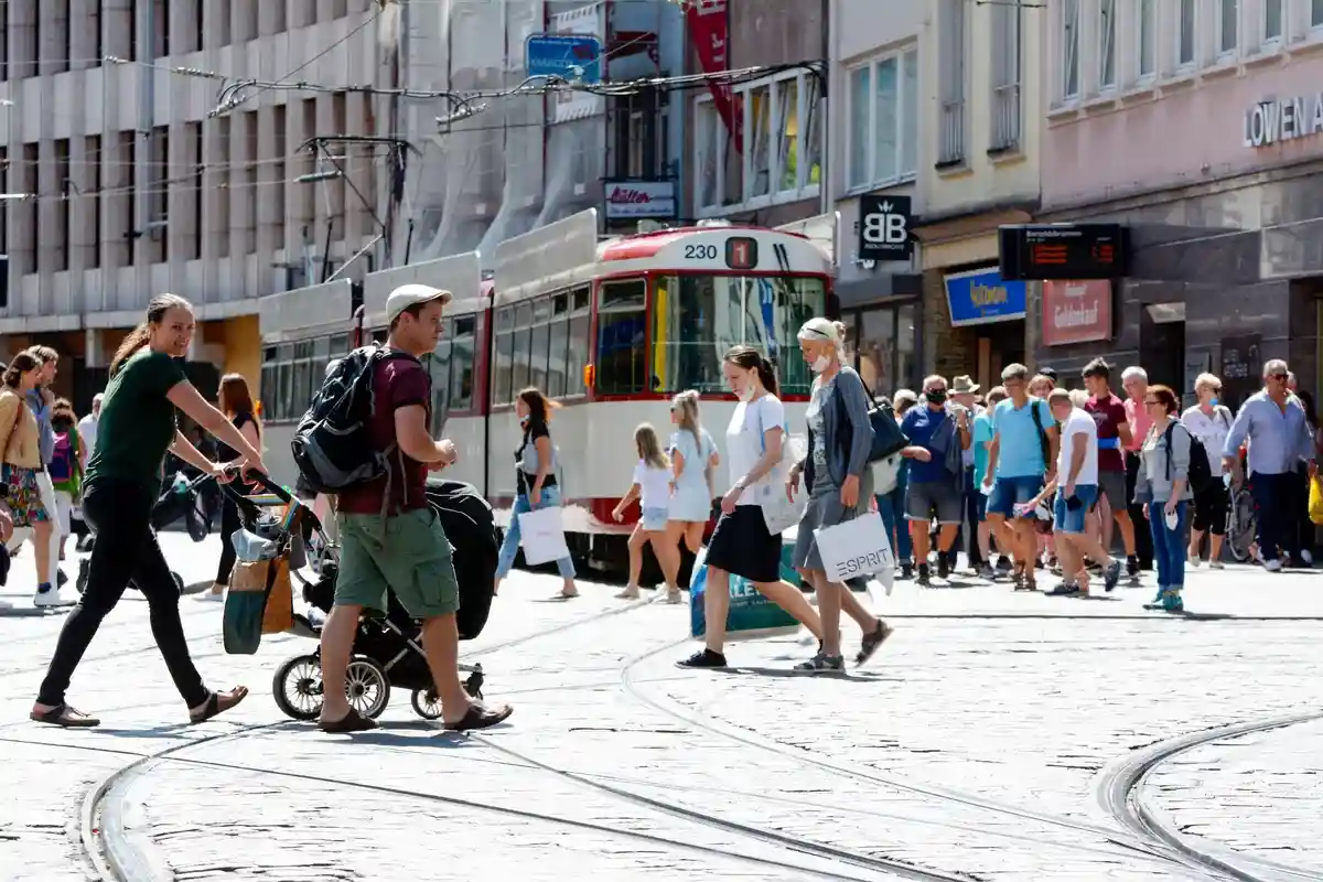 Пешеходы в Нюрнберге: новая стратегия развития города