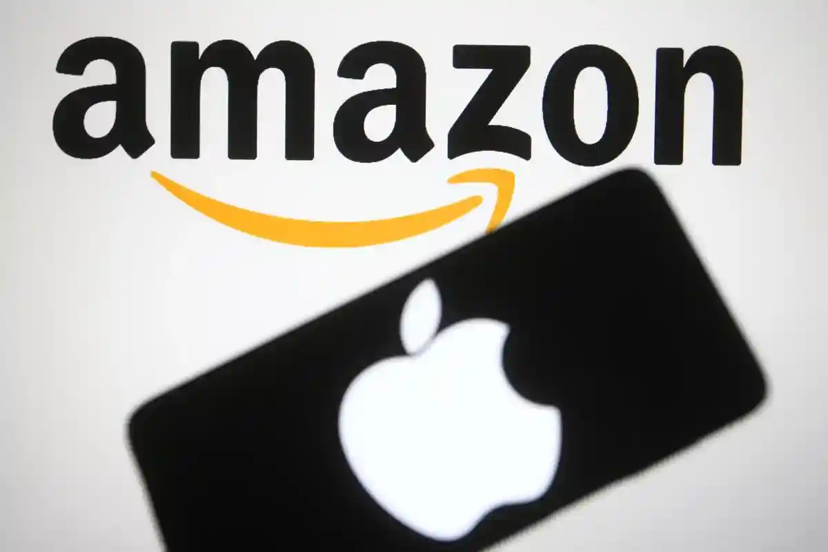 Продажи Apple и Amazon растут