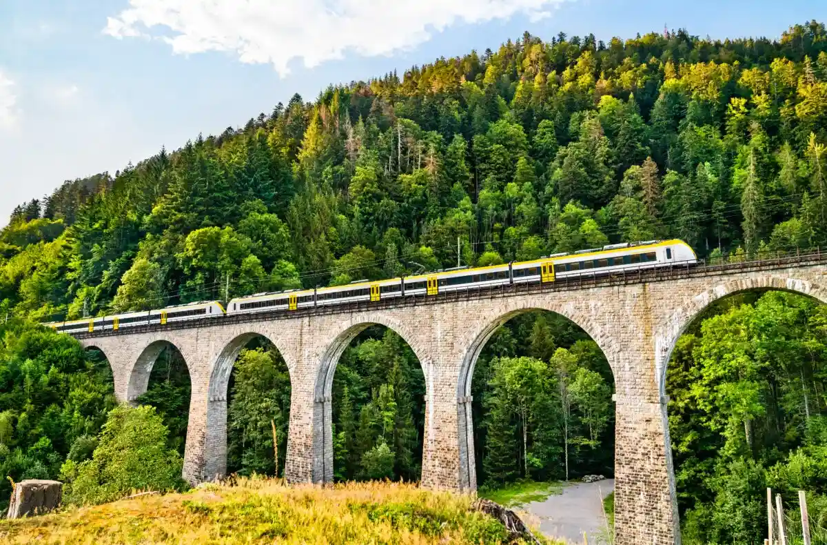 Выгодное железнодорожное путешествие по Германии на большие расстояния. Фото: Leonid Andronov / shutterstock.com