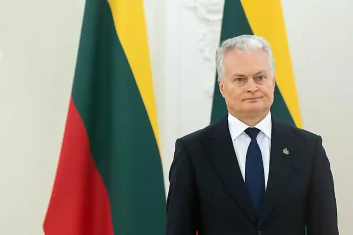 Президент Литвы Гитанас Науседа. Фото: Ž. Gedvilos/BNS