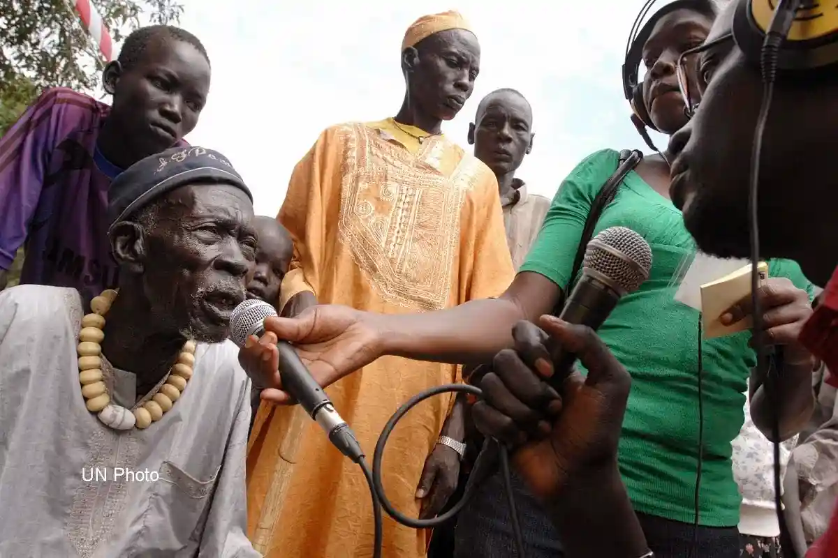 Журналисты в Судане. Фото: United Nations Photo / Flickr.com