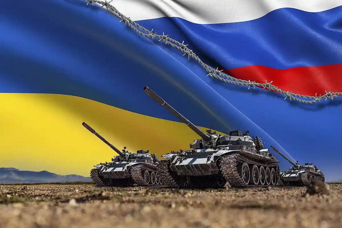 Начало вторжения России в Украину