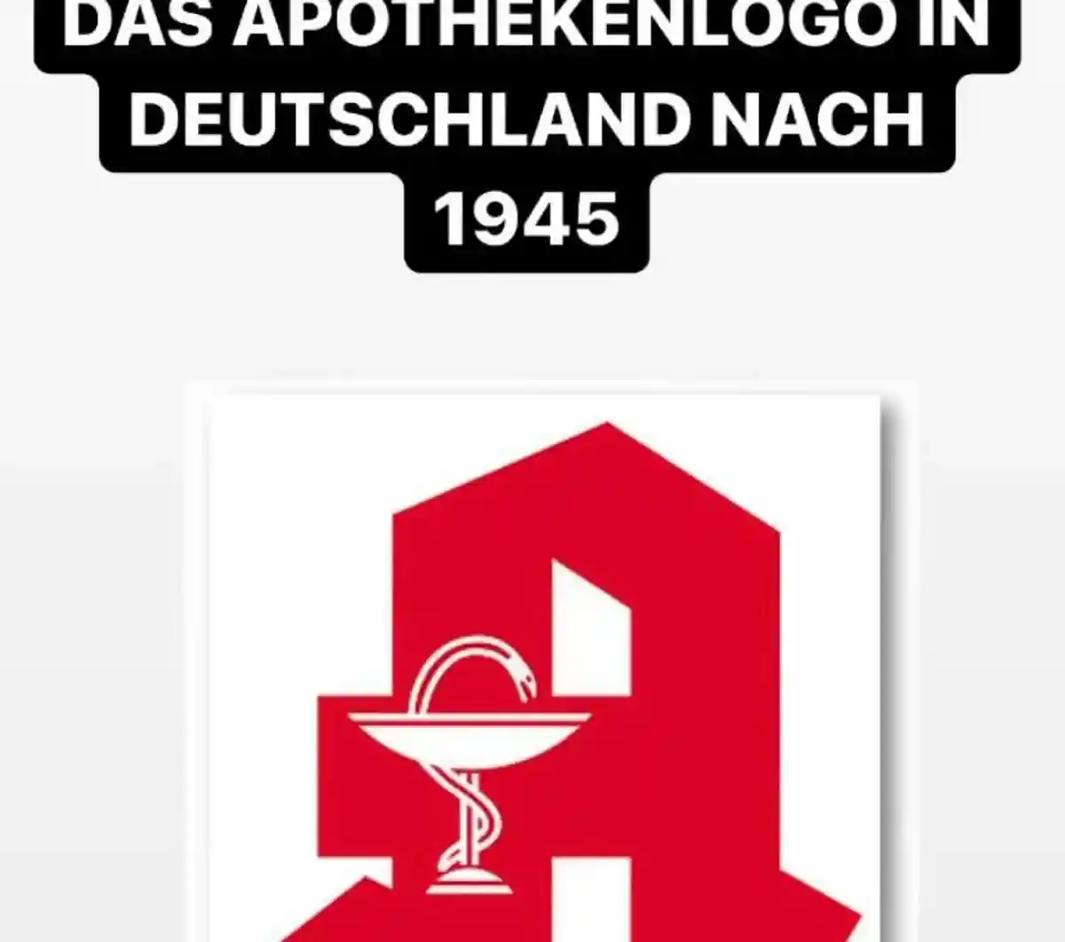 Нацистская символика на немецких аптеках? Фото: therealjanboehmermann/instagram.com