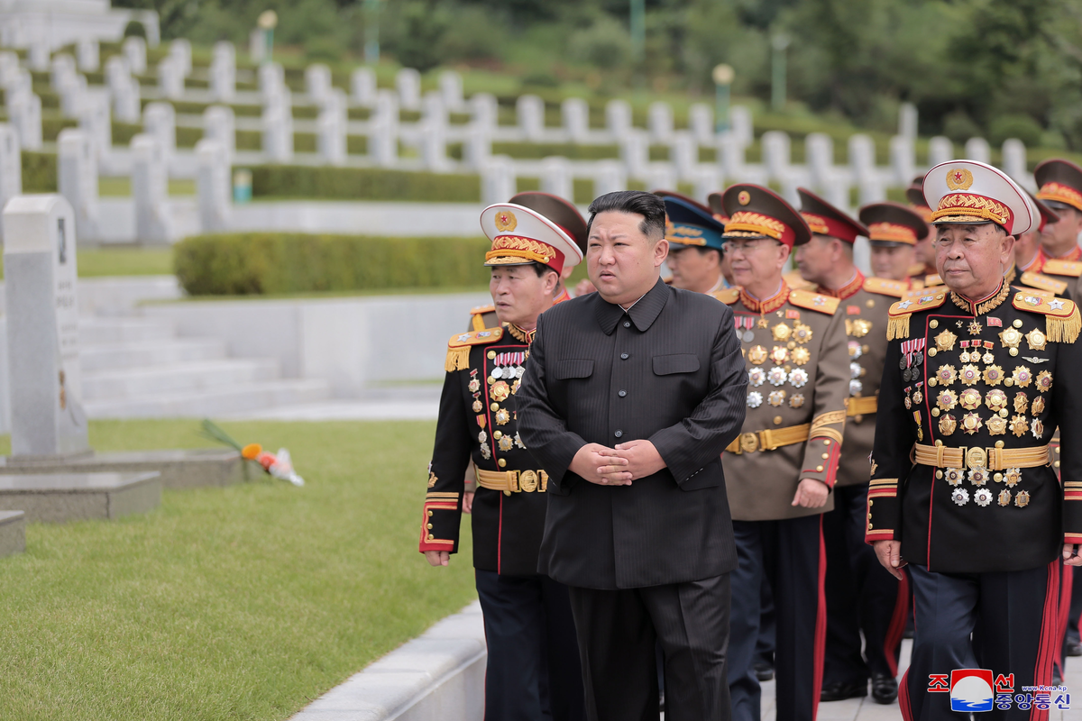 Ким Чен Ын часто открыто угрожает всем, кто попытается «ослабить его страну». Фото: picture alliance / YONHAPNEWS AGENCY