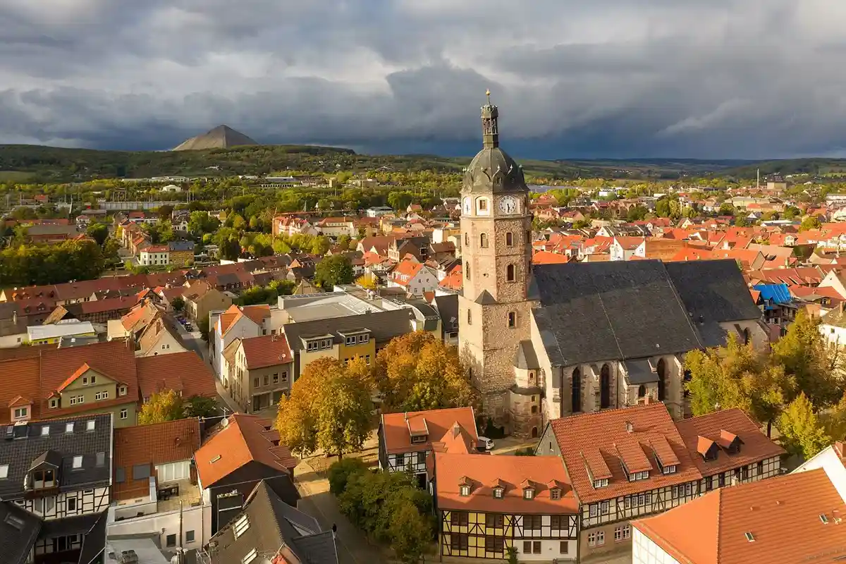 Исторический средневековый центр города. Фото: sangerhausen-tourist.de