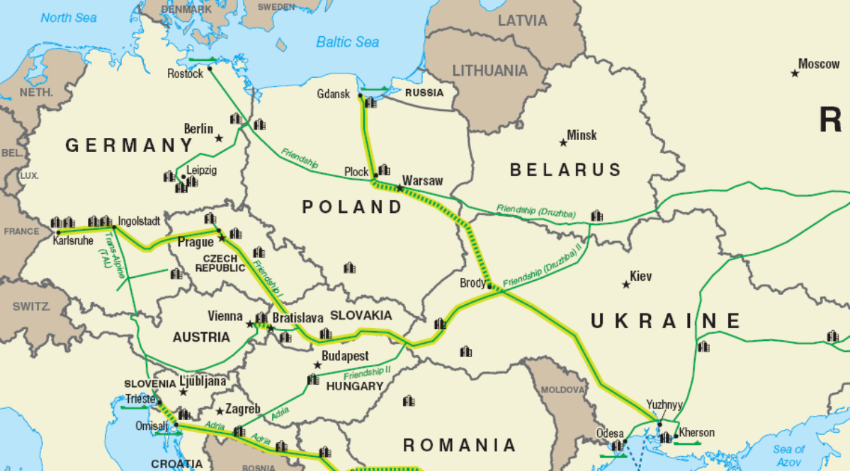 «Дружбе» конец: почему Украина остановила прокачку нефти в Восточную Европу  фото 1