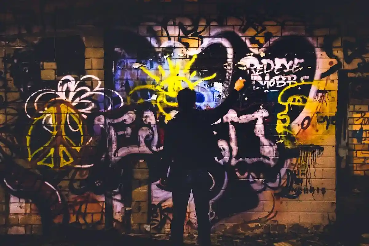 В Берлине граффити помогло полиции найти подростка