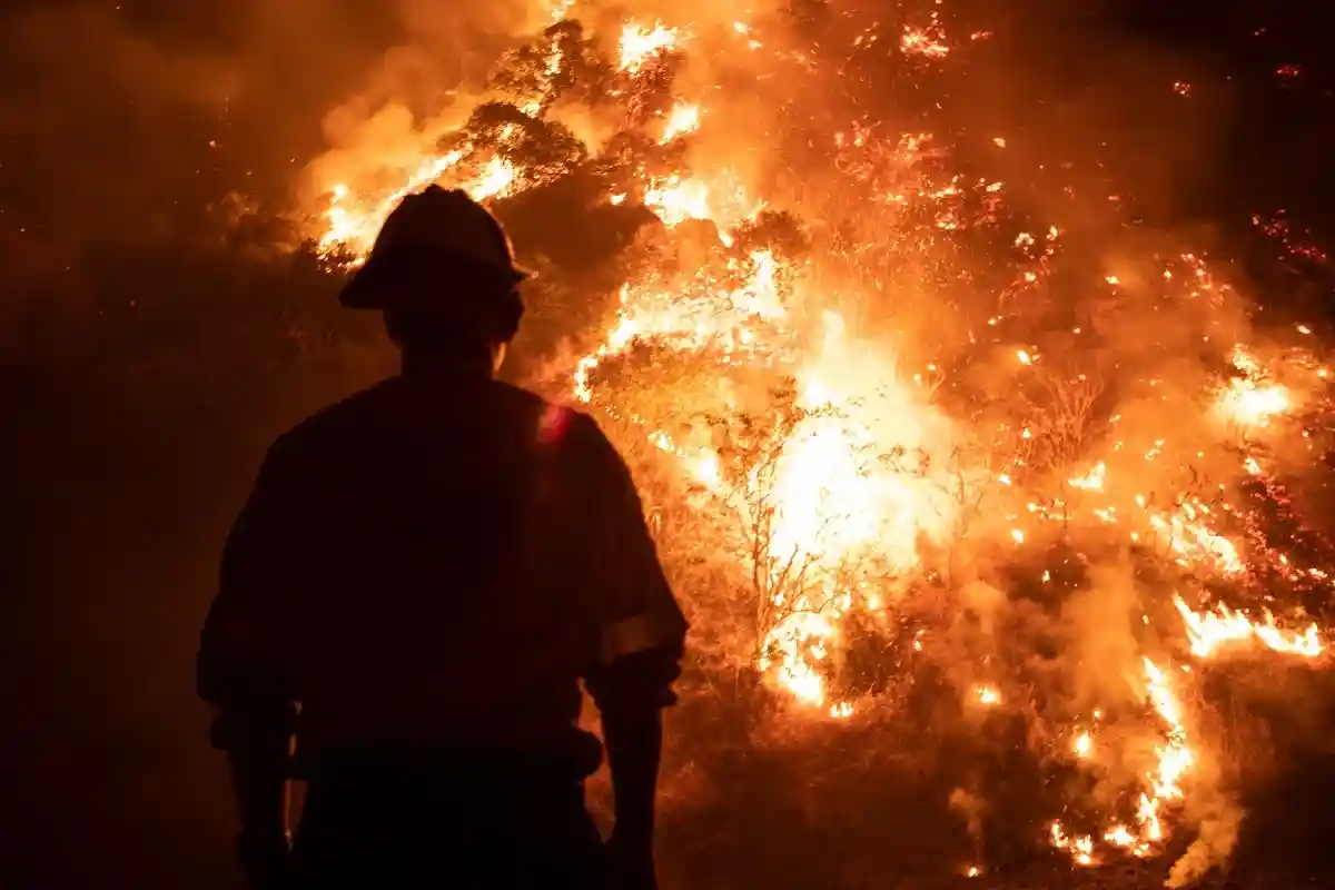В Валенсии погиб пожарный, тушивший лесной пожар