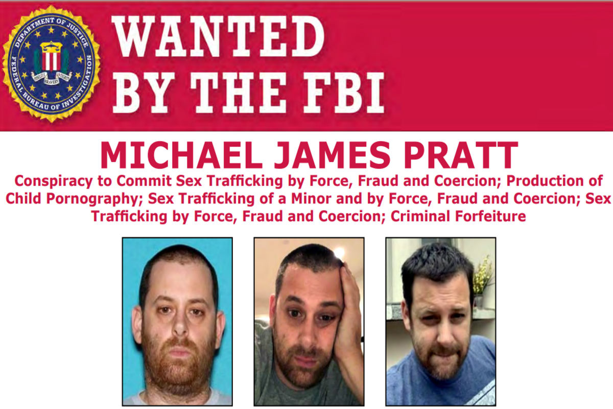 ФБР: порносайты и самый разыскиваемый преступник — Майкл Джеймс Пратт. Фото: michael james / fbi.gov