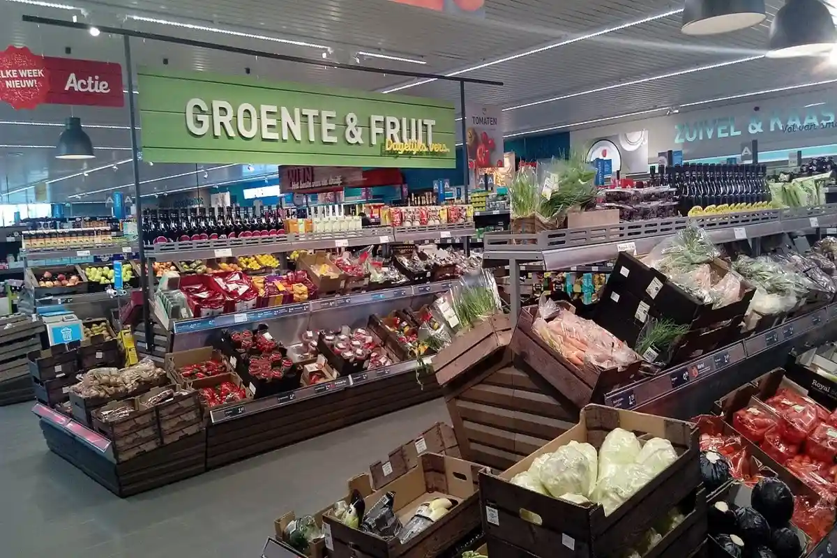 Aldi Nord реструктуризирует магазины: теперь отдел с фруктами будет возле входа. Фото: Donald Trung Quoc Don / wikimedia.org