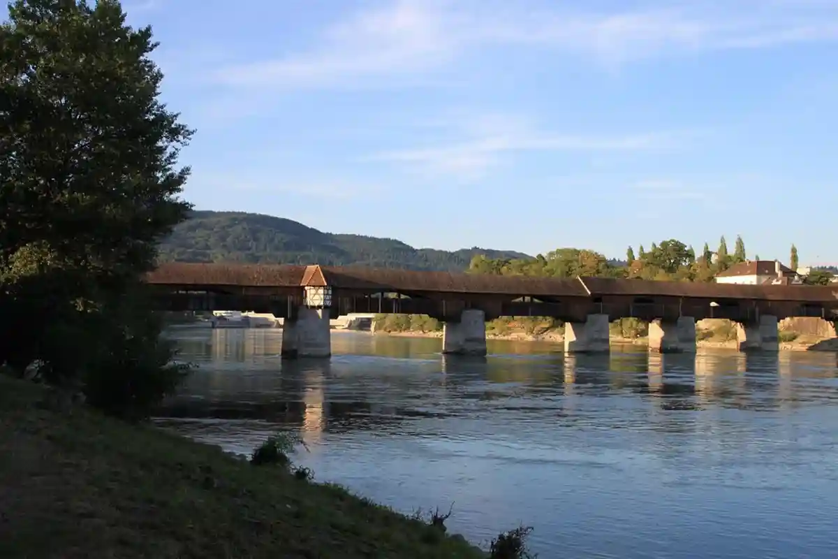 Старый деревянный мост – гордость жителей местечка Бад Зекинген. Фото:  wikipedia.com