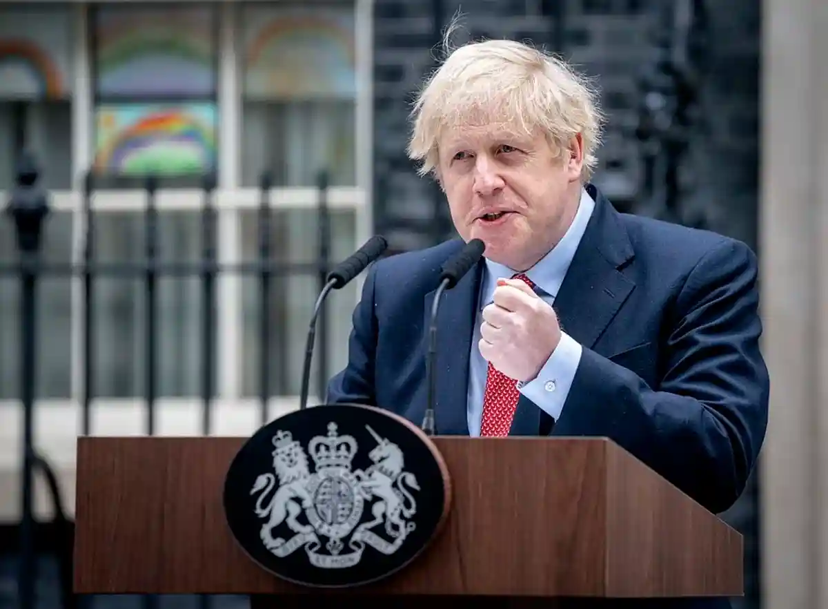Борис Джонсон ушел: экс-премьер министр выступил на Даунинг-стрит. Фото: UK Prime Minister's Office / wikimedia.org