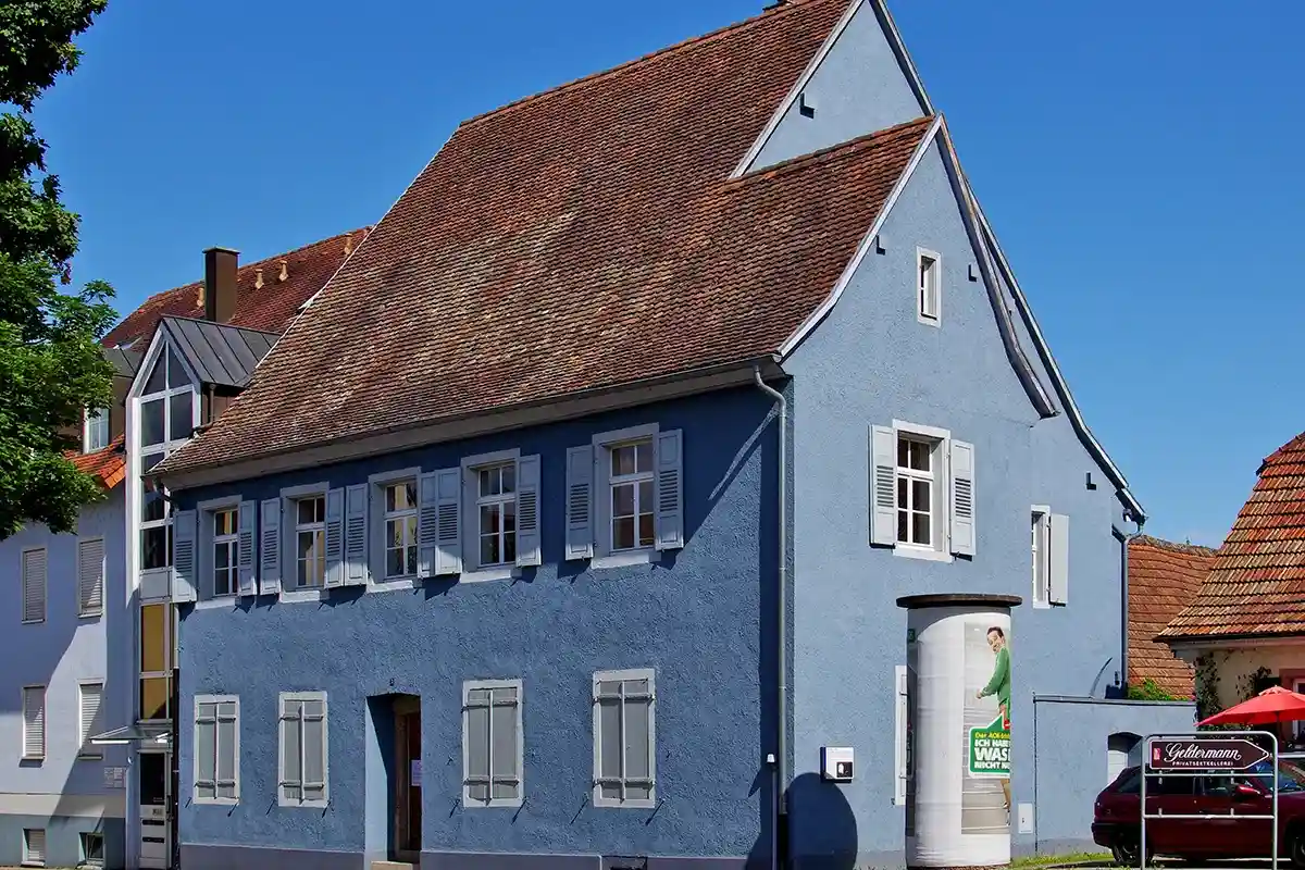 Знаменитый голубой дом. Фото: wikimedia.org
