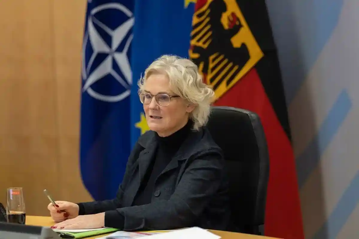 Министр обороны Германии Кристина Ламбрехт. Фото: Christine Lambrecht / facebook.com