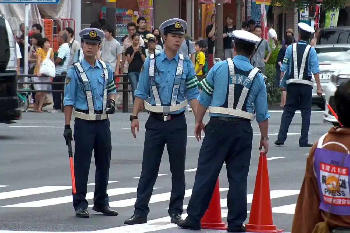 Мужчина в Японии поджег себя в знак протеста