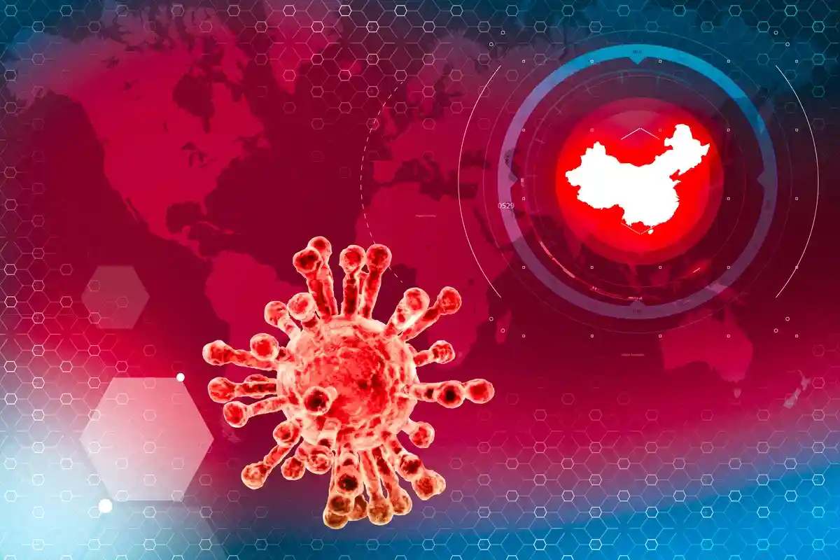 Китайский город-миллионник Гуйян и общая ситуация с коронавирусом в Китае. Фото: Naeblys / Shutterstock