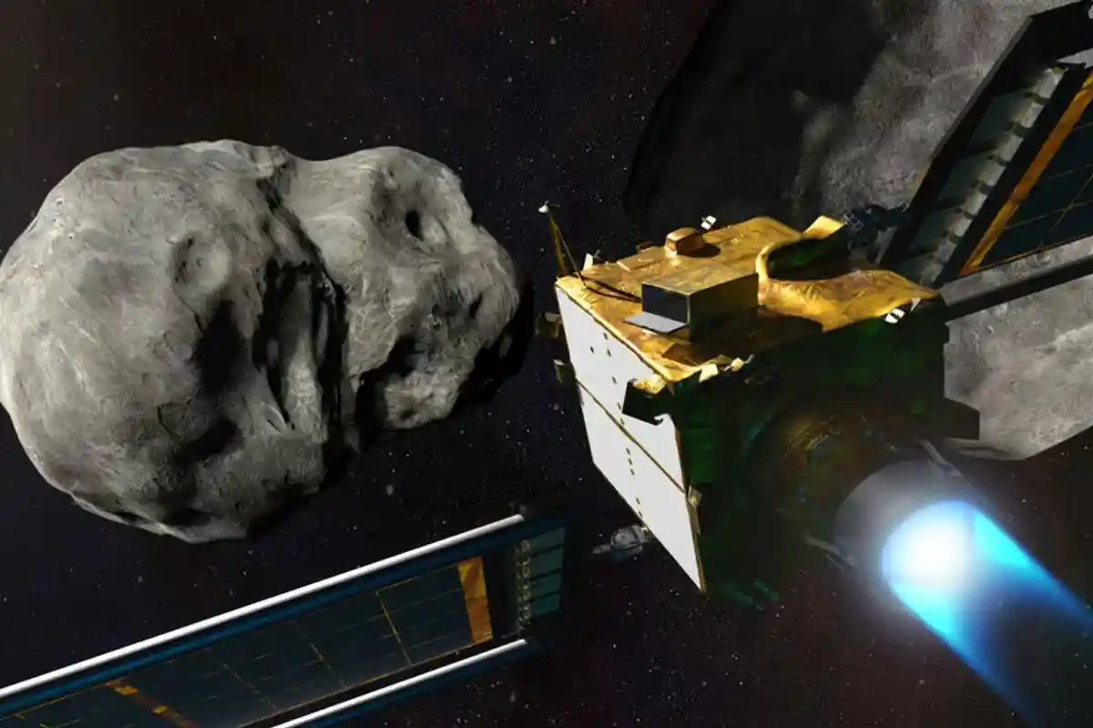 Космический зонд DART в понедельник столкнется с астероидом