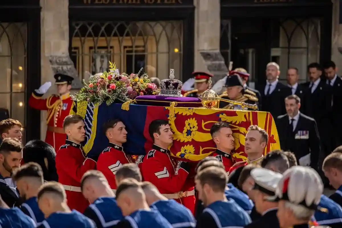 Правнуки Елизаветы II на похоронах королевы. Фото: Сайт Букингемского дворца
