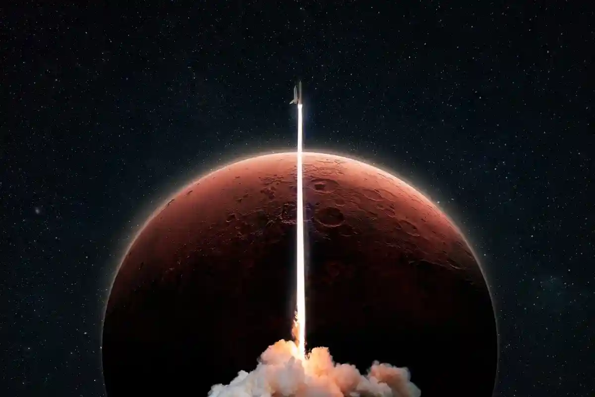 Производство кислорода на Марсе: топливо для ракет. Фото: Alones / shutterstock.com