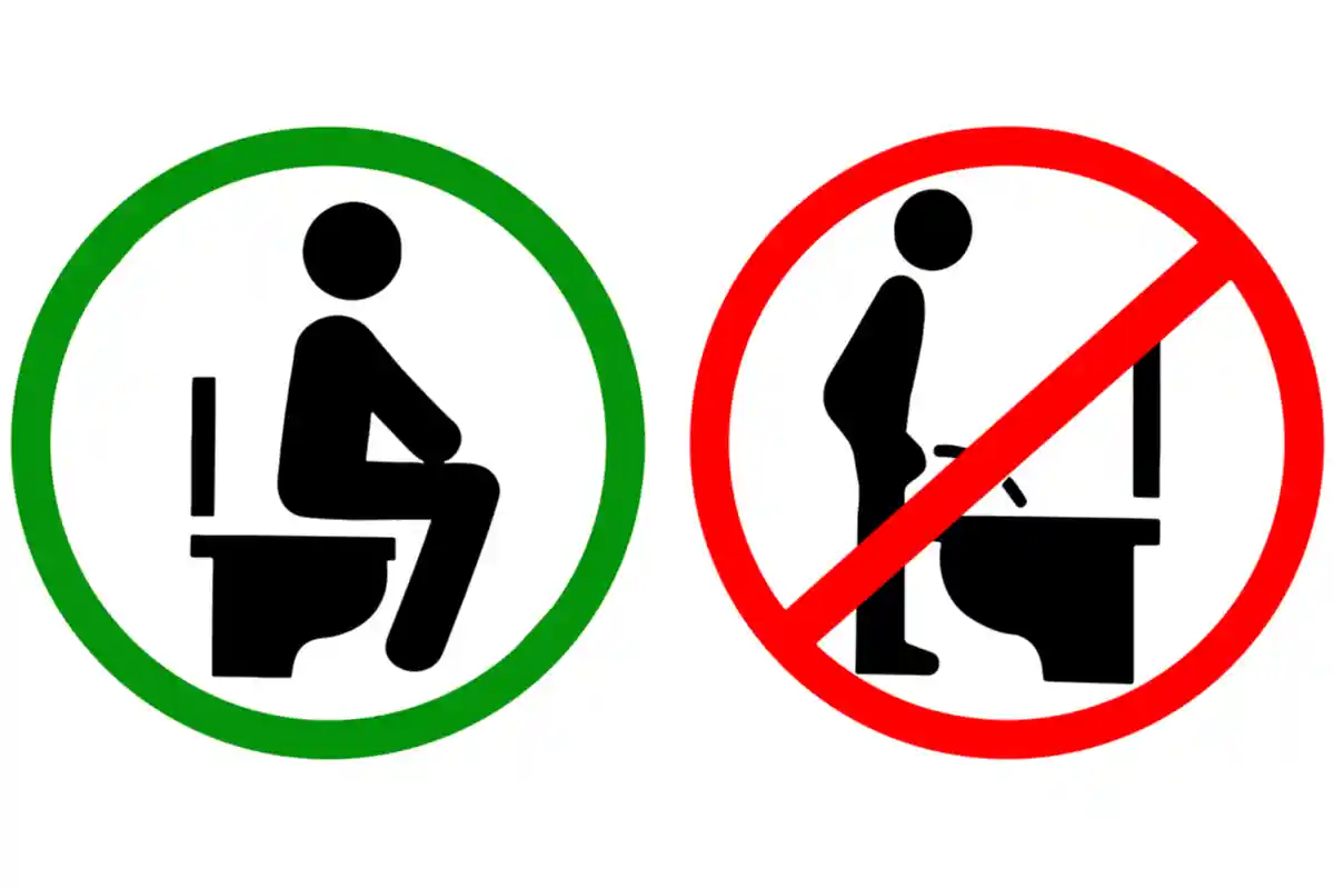 Почему немецкие мужчины писают сидя — таков закон в некоторых местах. Фото: Oguz Dikbakan / Shutterstock.