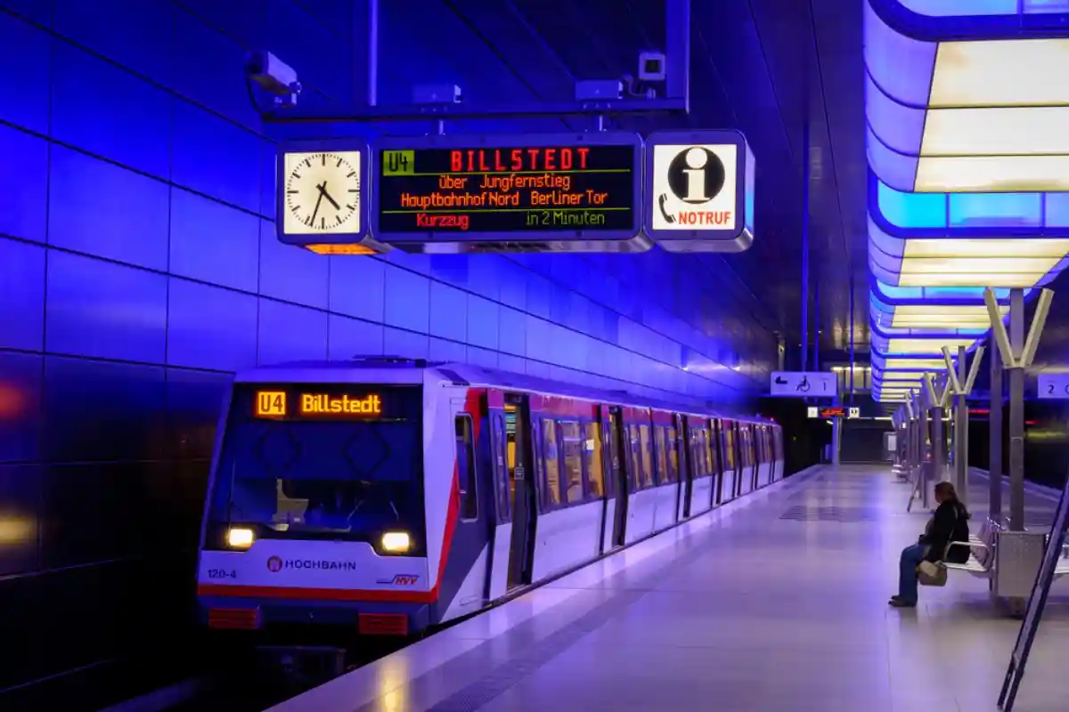 Частичное закрытие метро Гамбурга