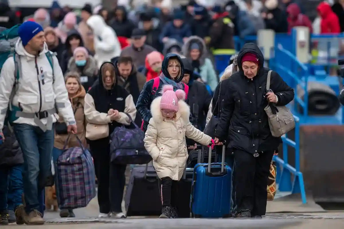 Число беженцев из Украины в Германии