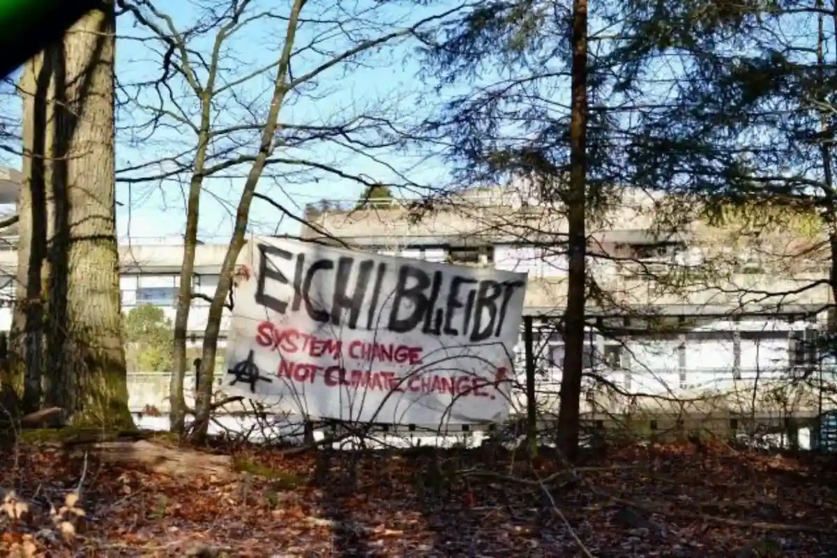 Экоактивисты заняли парк возле больницы