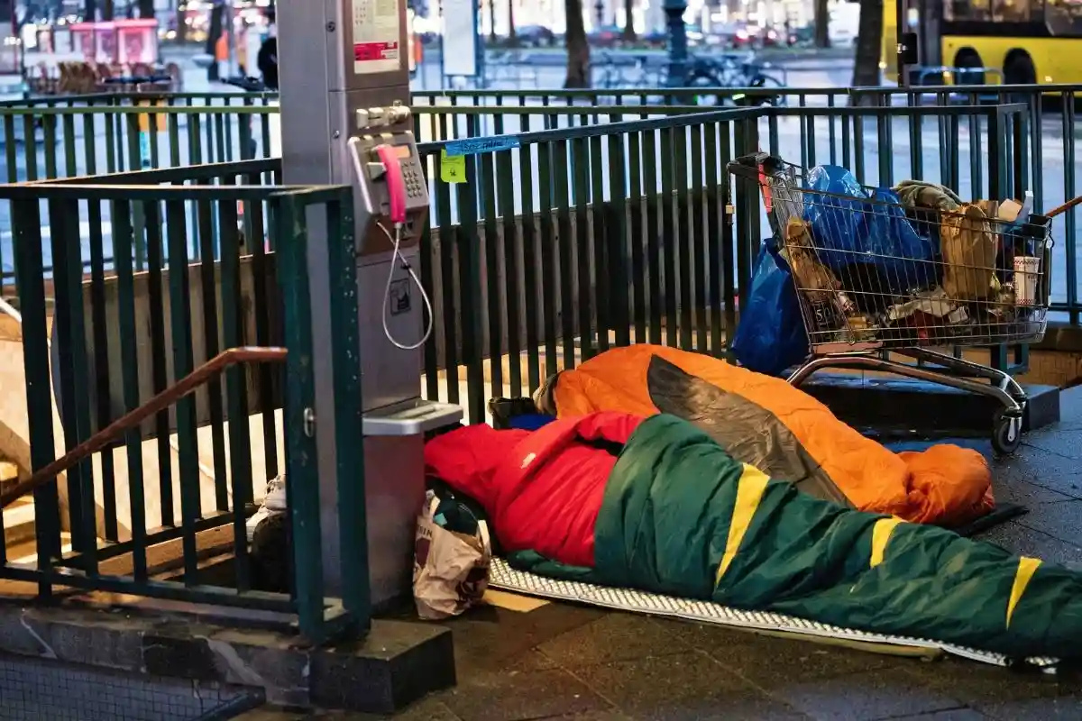 Бездомные в Германии. Фото: aussiedlerbote.de