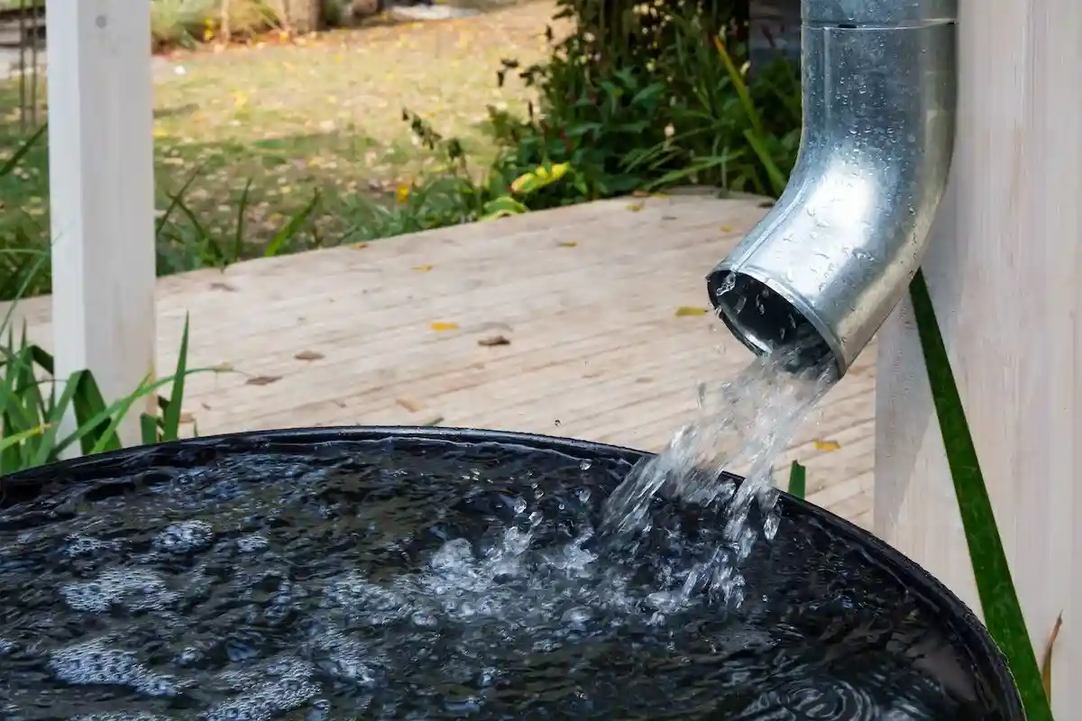 Обычная дождевая вода благодаря очистке становится пригодной для питья. Фото: VPales / shutterstock.com