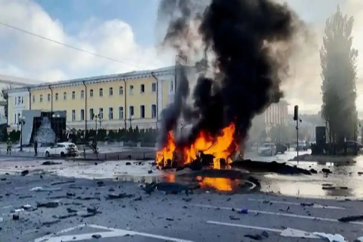 Несколько взрывов прогремели в Киеве