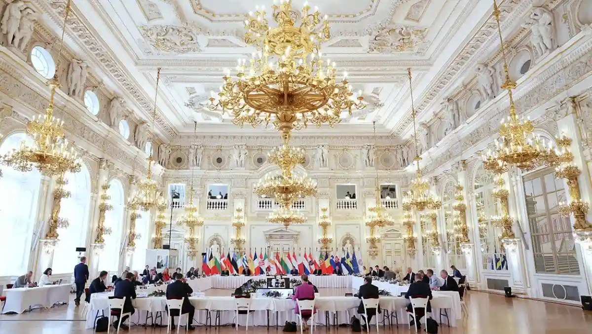 Олаф Шольц присутствовал сегодня на неформальном саммите ЕС. Фото: consilium.europa.eu