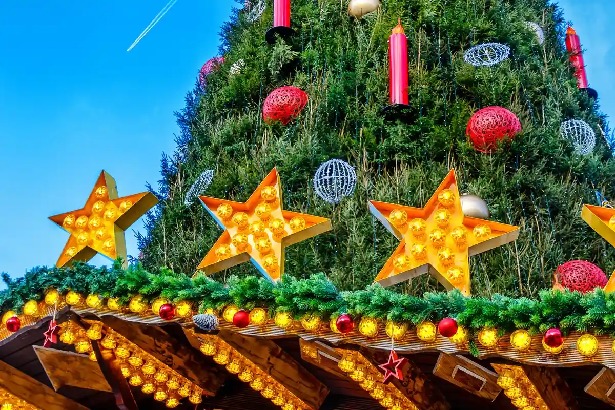 Рождественская елка и ярмарка в Дортмунде