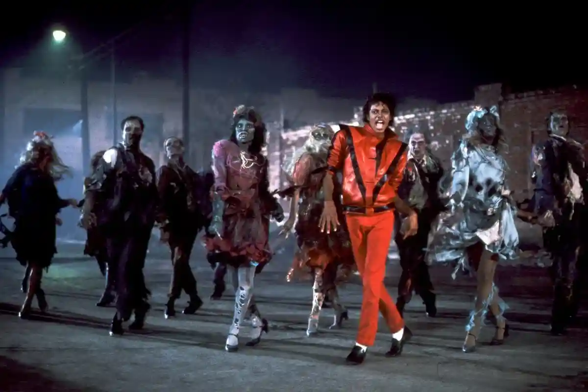 Thriller Майкла Джексона, подробности создания фильма об известном альбоме. Фото: кадр из клипа Thriller