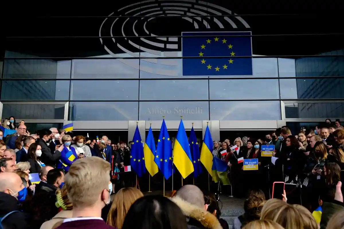 Уровень поддержки Украины в Европе