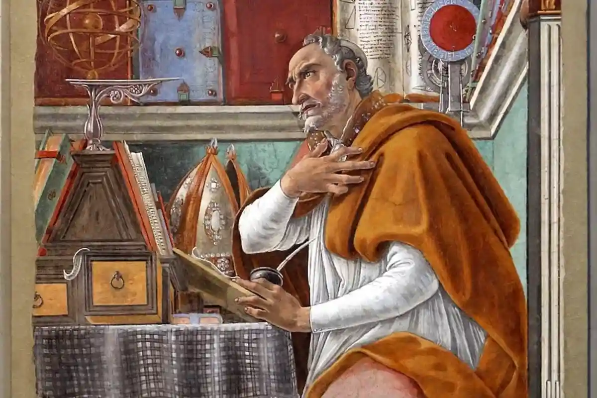 Выставка Боттичелли в Миннеаполисе. Фото: Saint Augustine in His Study (Botticelli, Ognissanti) / wikimedia.org