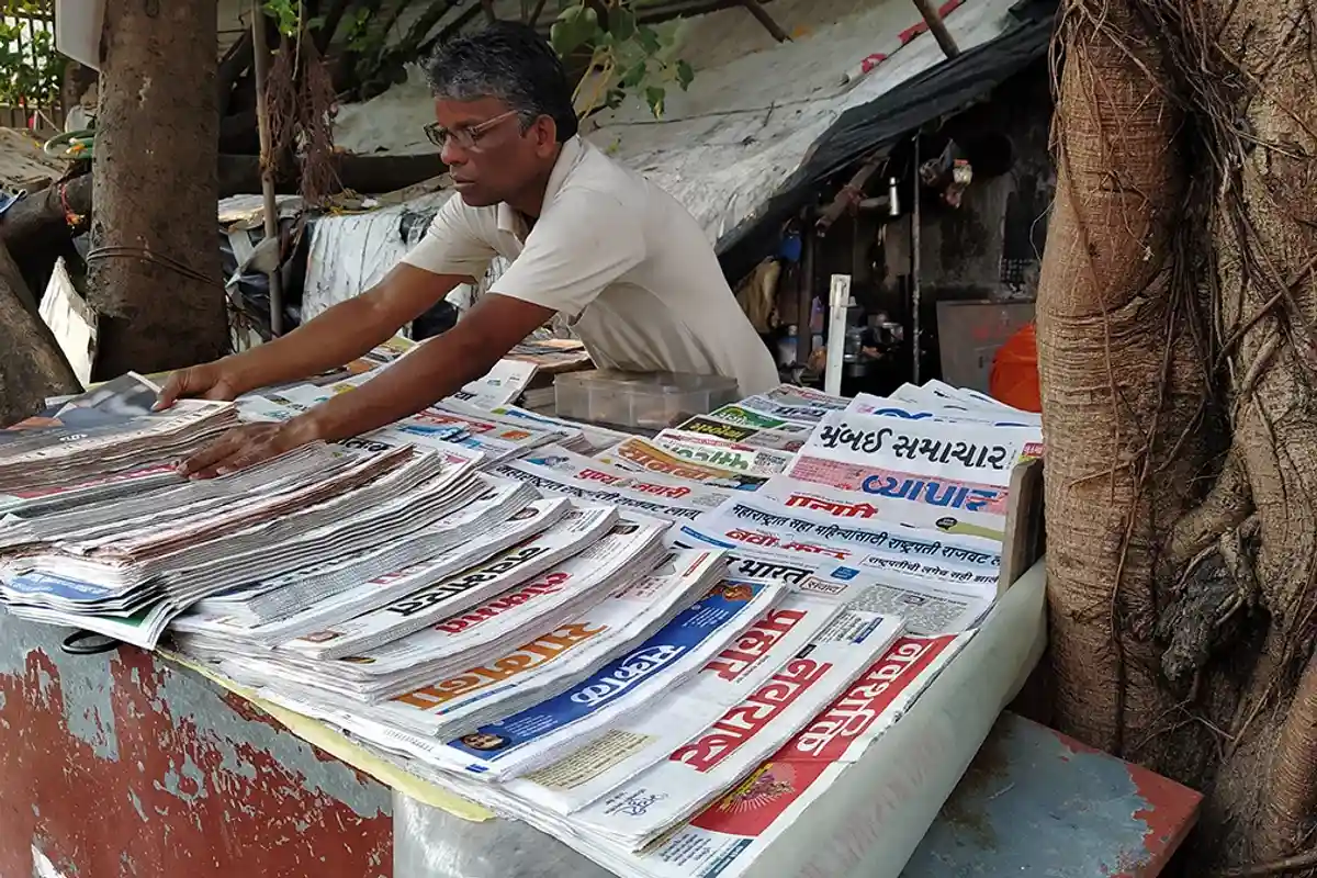 Газетный рынок Индии