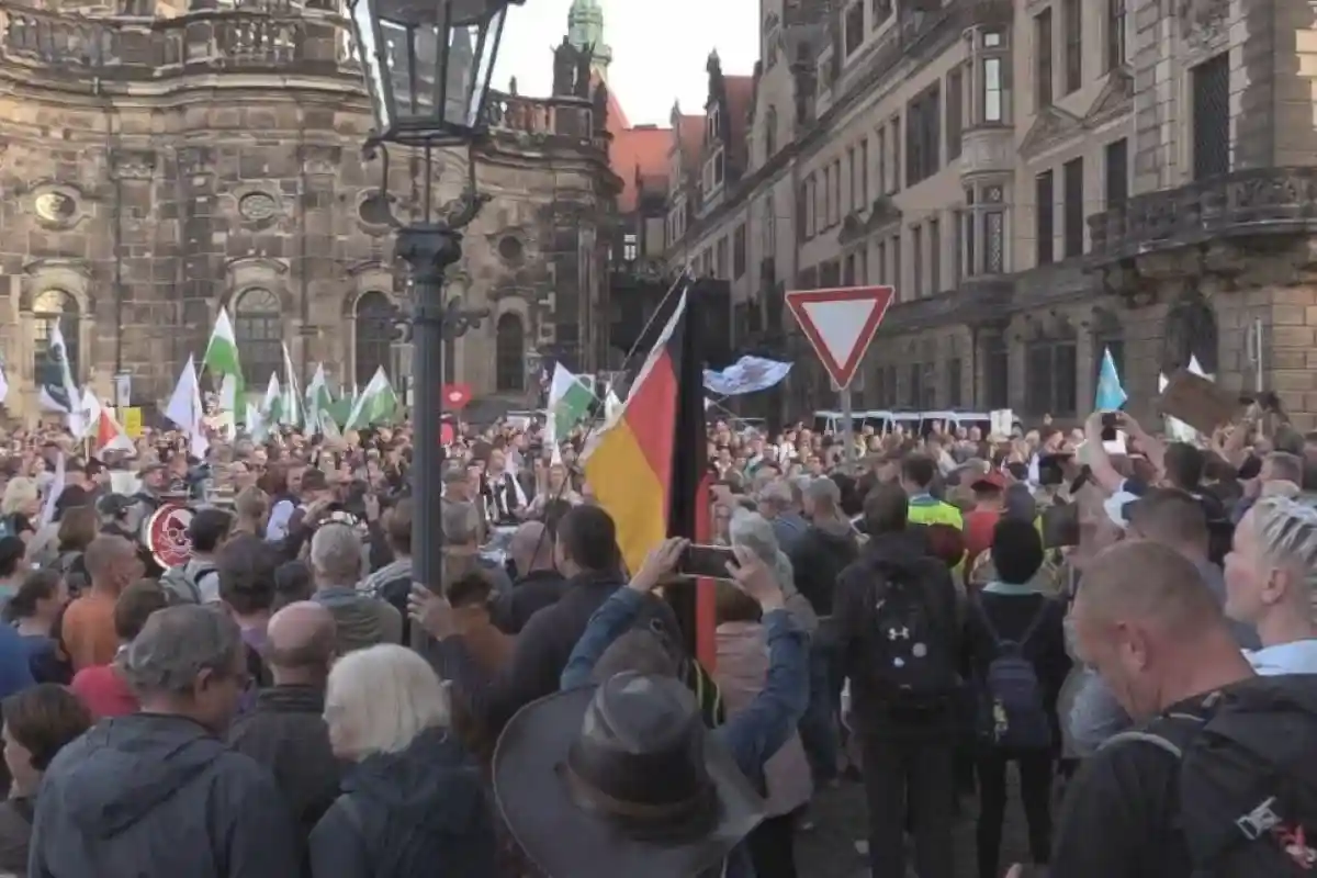 Почему протестует восток Германии и будет ли радикализация. Фото: Elizabe67436885 / twitter.com